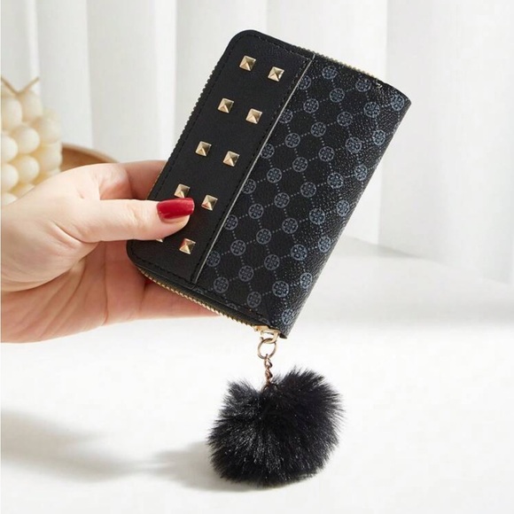⚠️Clearance Black Fashion Wallet With Tassel - Picture 2 of 6